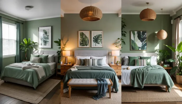 26 Refreshing Green Bedroom Ideas for a Nature-Inspired Look