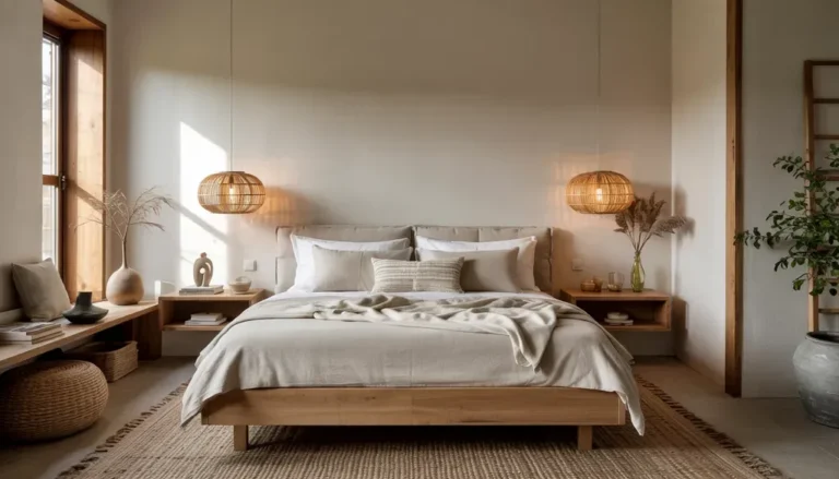 22 Minimal Japandi Bedroom Ideas for a Calm Cozy Retreat