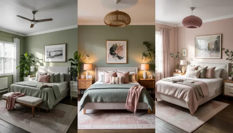 19 Dreamy Sage Green Pink Bedroom Ideas for a Cozy Glow