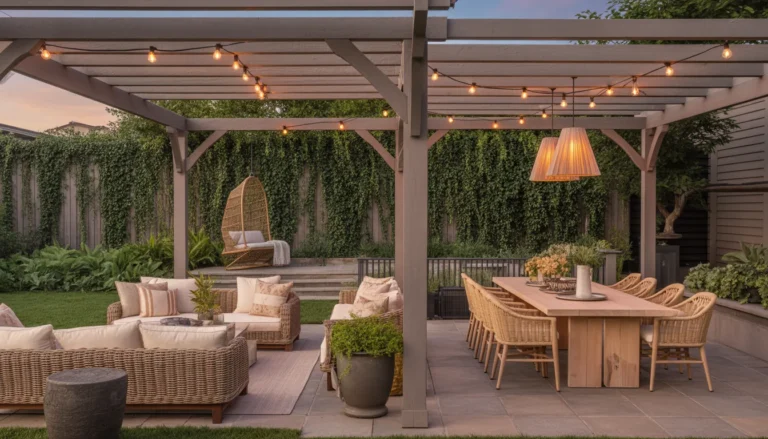 18 Elegant Pergola Patio Ideas for a Dreamy Outdoor Retreat