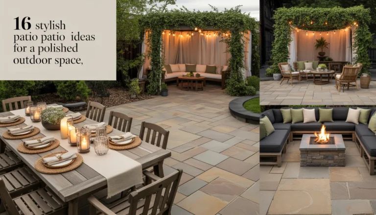 16 Stylish Paver Patio Ideas for a Polished Outdoor Space