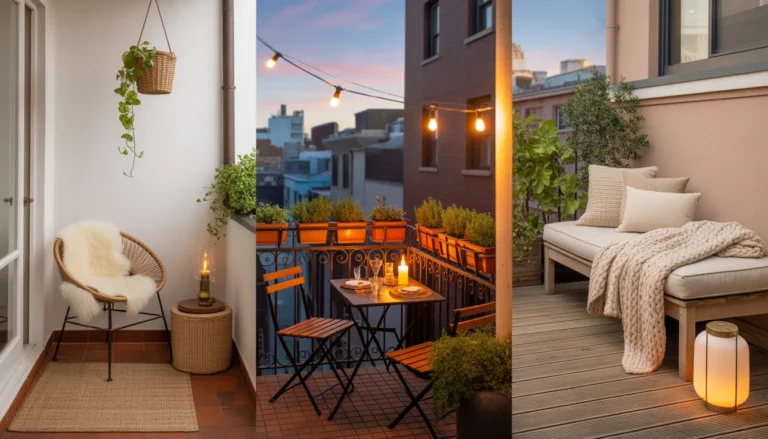 17 Stylish Outdoor Balcony Ideas for a Cozy Open-Air Retreat