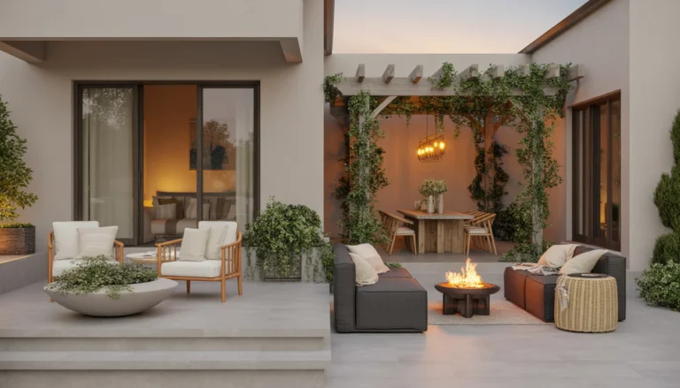 17 Polished Concrete Patio Ideas for a Modern Outdoor Escape