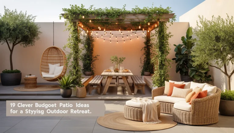 19 Clever Budget Patio Ideas for a Stylish Outdoor Retreat