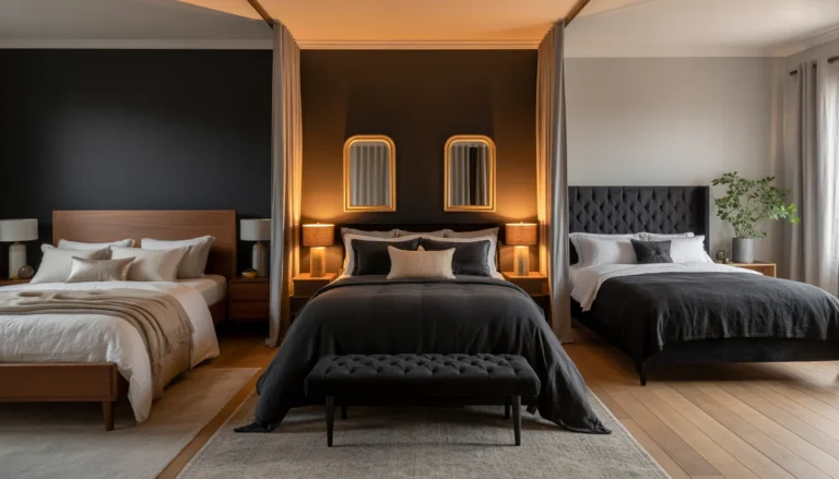 15 Bold Black Bedroom Ideas for a Moody, Modern Look 