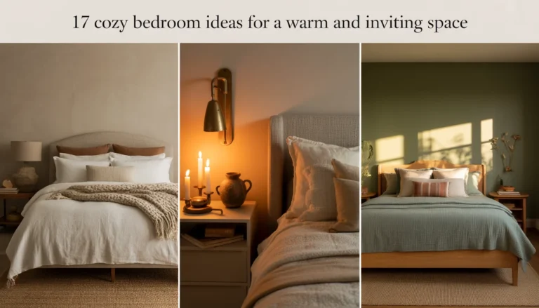 17 Cozy Bedroom Ideas for a Warm and Inviting Space