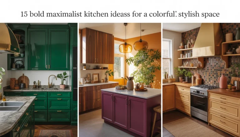 15 Bold Maximalist Kitchen Ideas for a Colorful Stylish Space