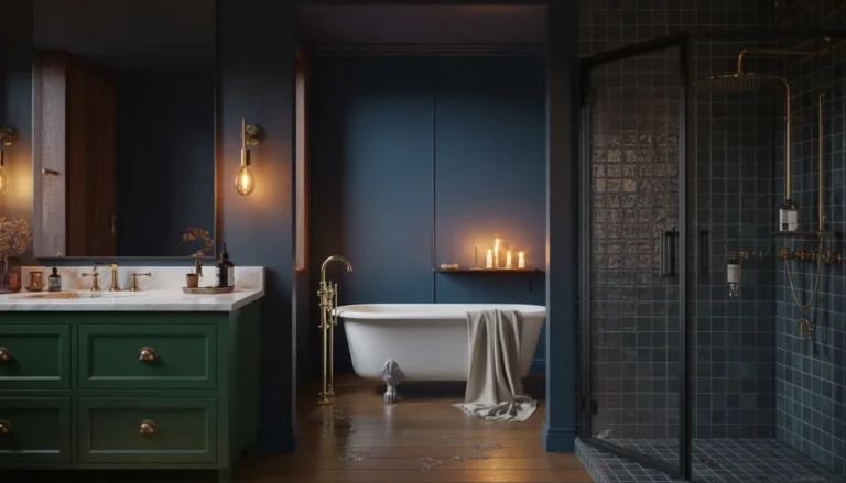 16 Moody Dark Bathroom Ideas for a Dramatic Luxe Retreat