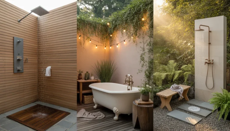 19 Dreamy Outdoor Bathroom Ideas for a Relaxing Spa Escape