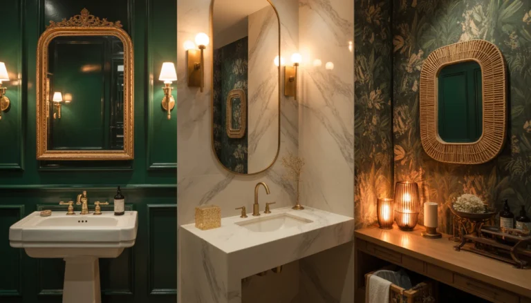 19 Stylish Powder Bathroom Ideas for a Small Luxe Space