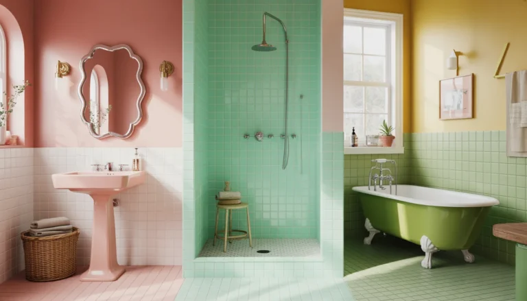 16 Retro Retro Bathroom Ideas for a Fun Vintage-Inspired Space